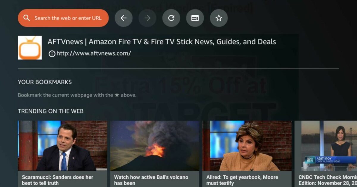 Fire TV Silk Browser