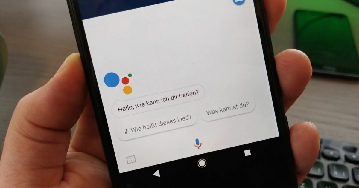 Google Assistant Header