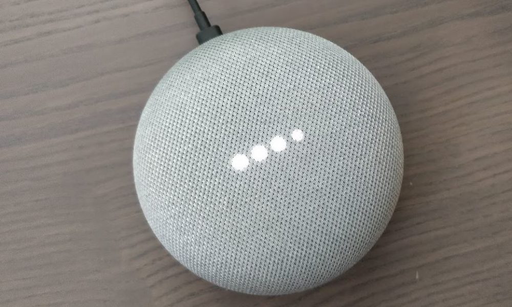 Google Home Mini test header