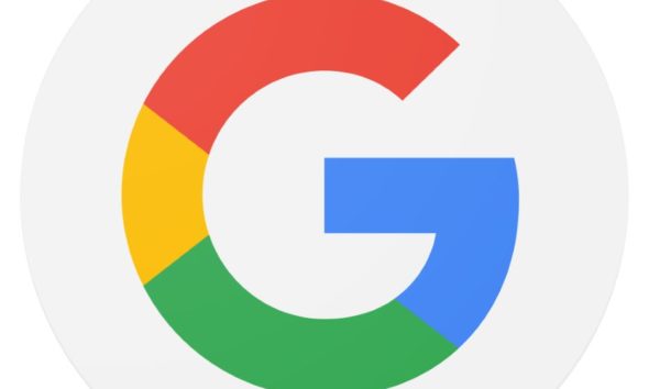 Google Logo Header rund