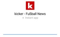 Kicker Instant App Header