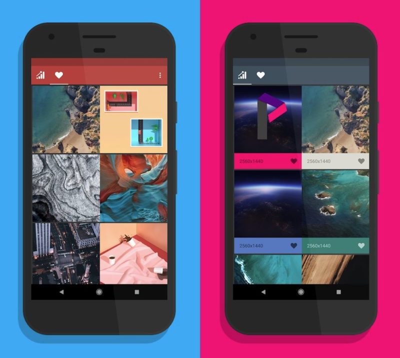 Android P Wallpapers: App stellt Wallpaper aus AndroidVersionen bereit