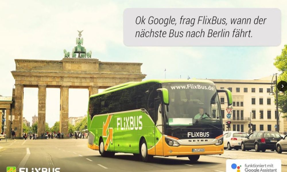 Flixbus Google Assistant