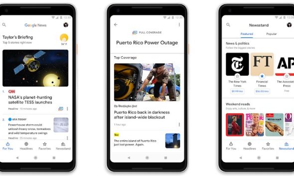 Google News I/O 2018 Header