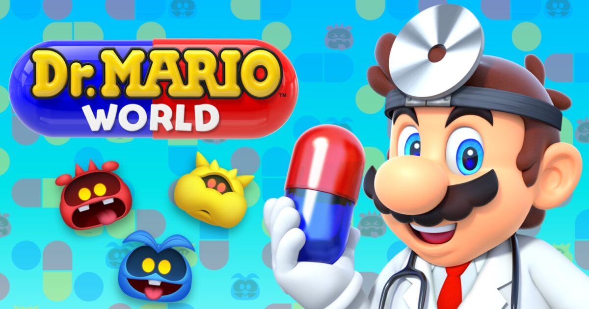 Dr Mario World Header