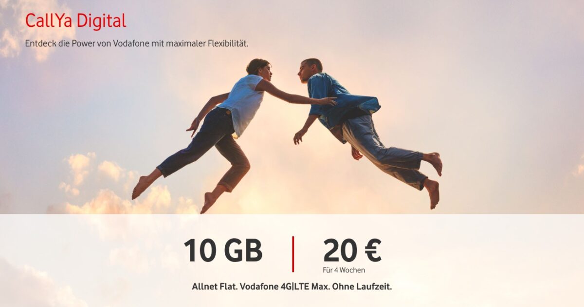 Vodafone Callya Digital Header