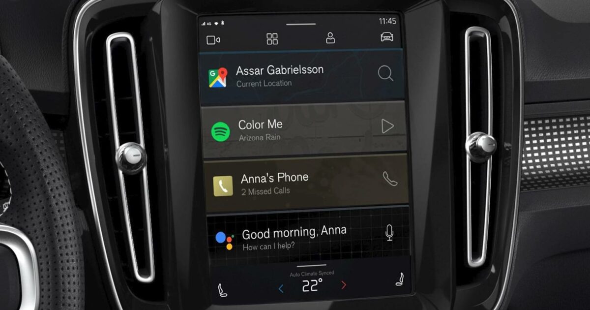 Volvo XC40 Android Automotive