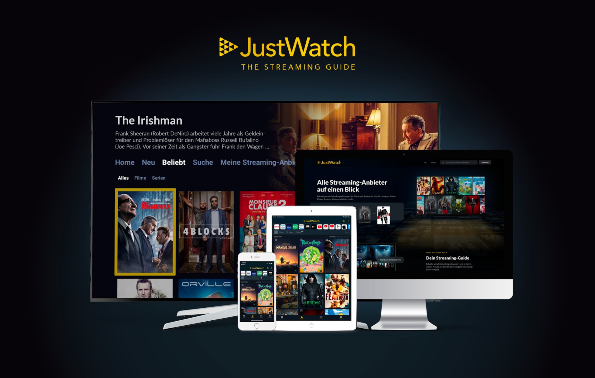 JustWatch: Streaming-Programmführer Für Android TV, Fire TV Und Co.