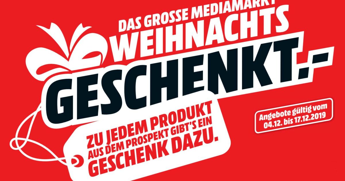 MediaMarkt Geschenkt Flyer