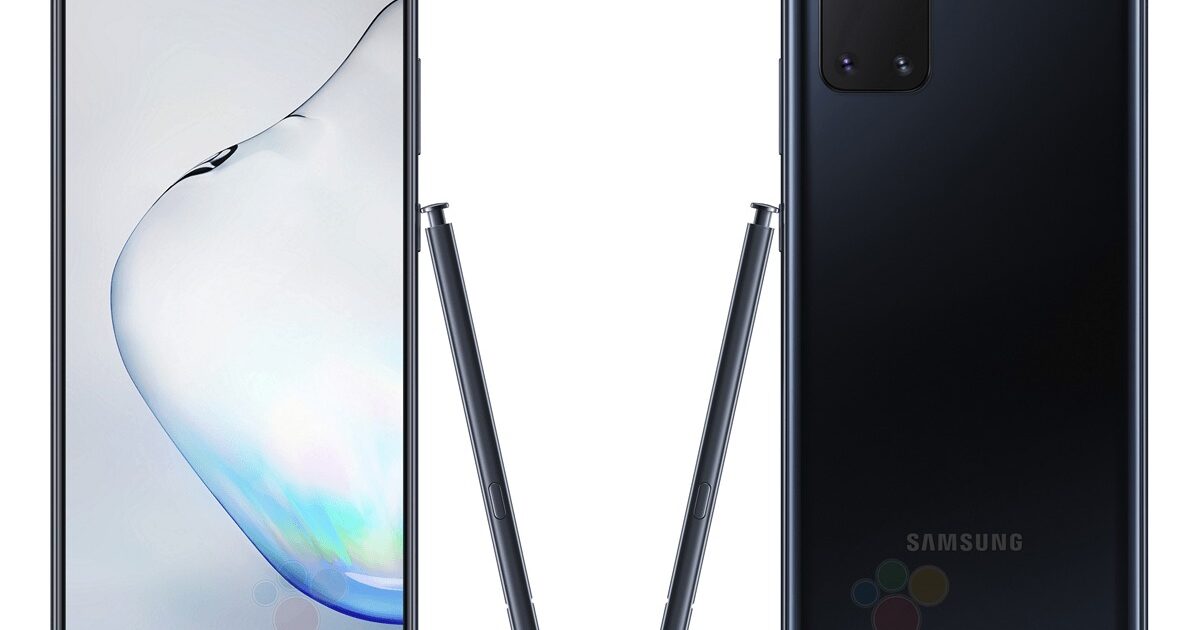 Samsung galaxy Note 10 Lite Leak