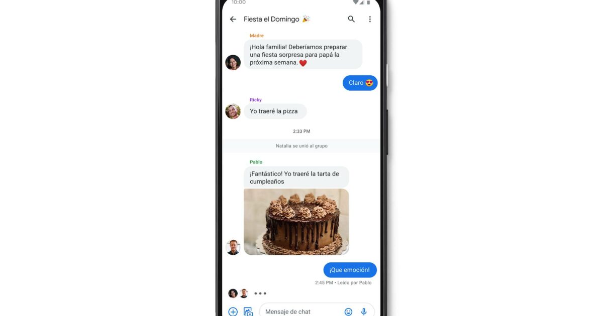 Google Messages Chat