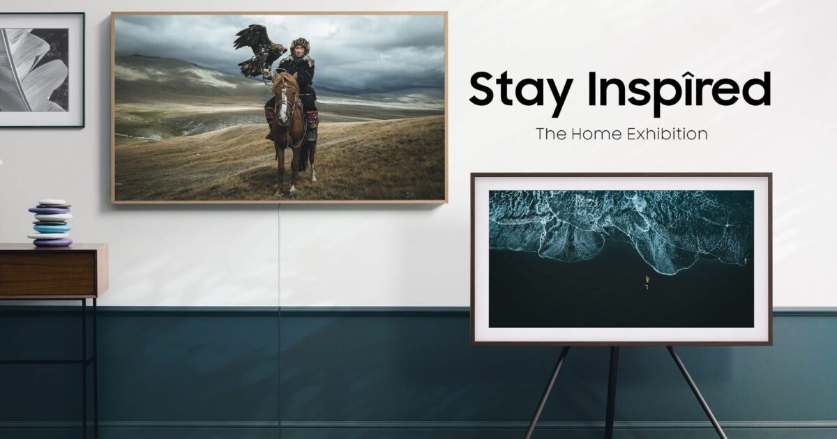 Samsung Stay Inspired Home Exhibition The Frame Header Compressor