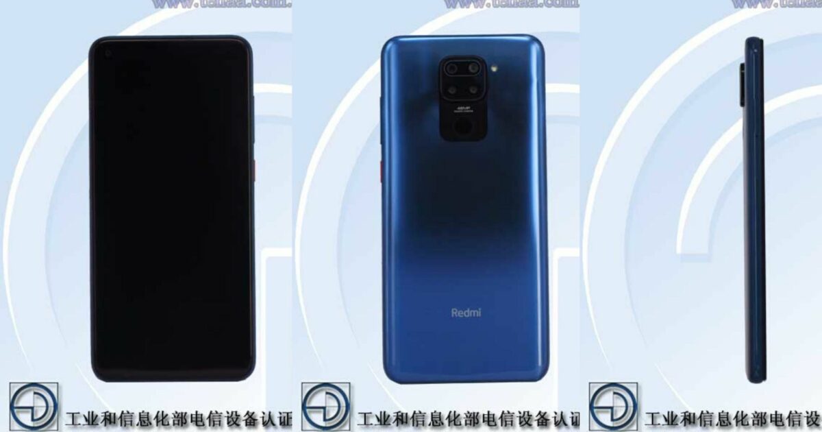 Xiaomi Redmi Note 9 Tenaa Header