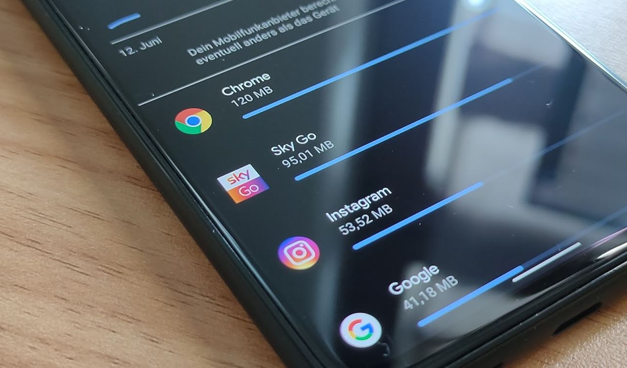 datenverbrauch durch apps wo du das in android prufen kannst