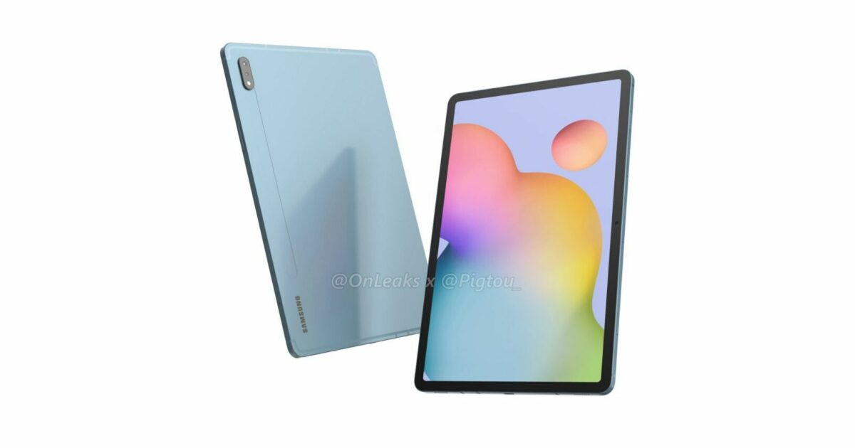 Samsung Galaxy Tab S7 Render Leak Onleaks Pigtou