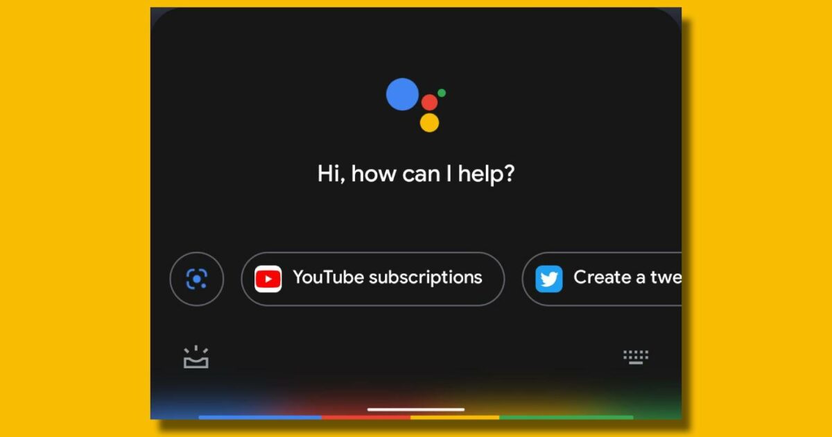 Google Assistant Design Update Oktober 2020