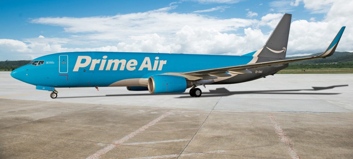 Amazon Prime Air Flugzeug Header