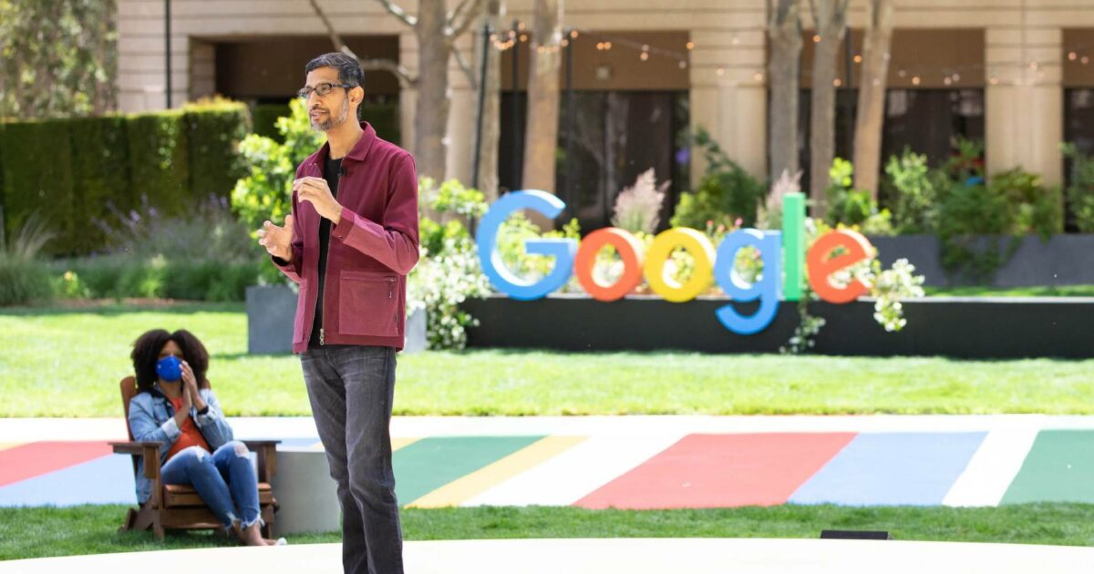 Sundar Pichai Ceo Google Io 2021