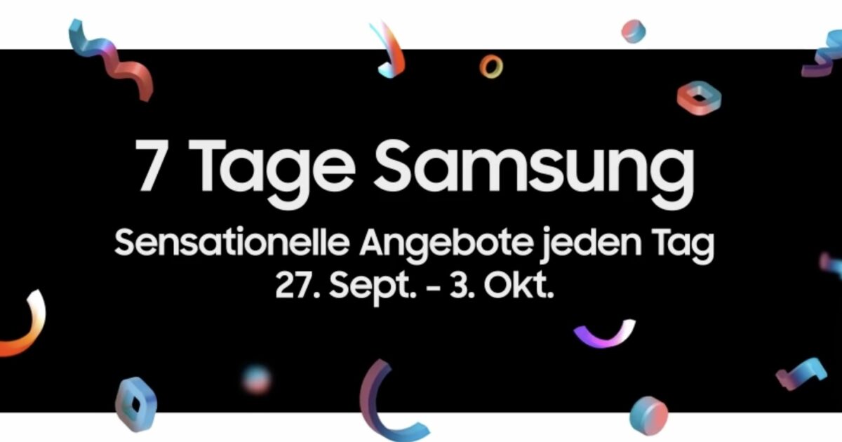 7 Tage Samsung Angebote Amazon