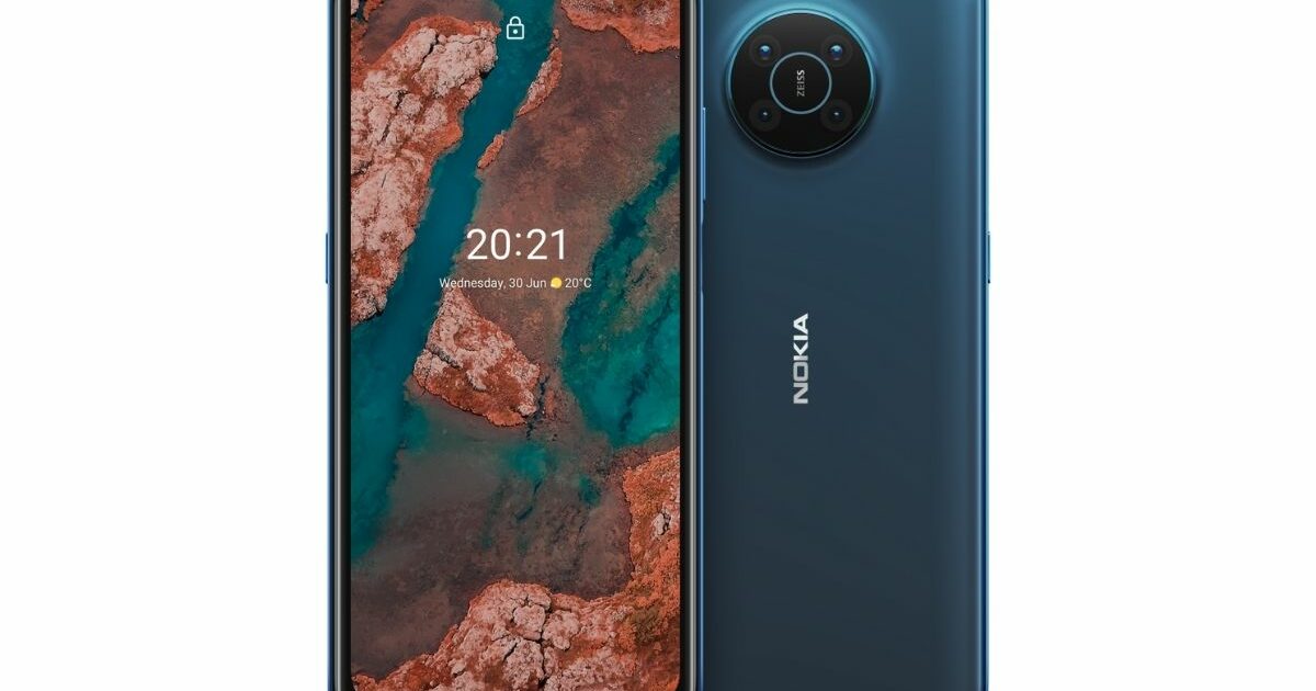 Nokia X20 Front Back