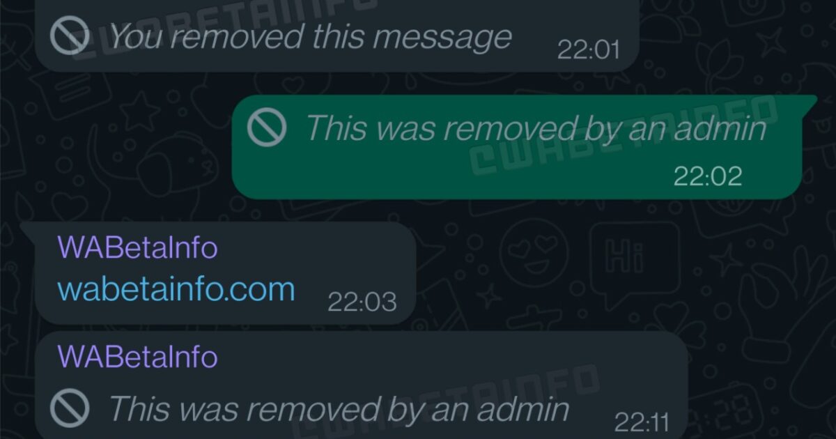 Whatsapp Delete Admins