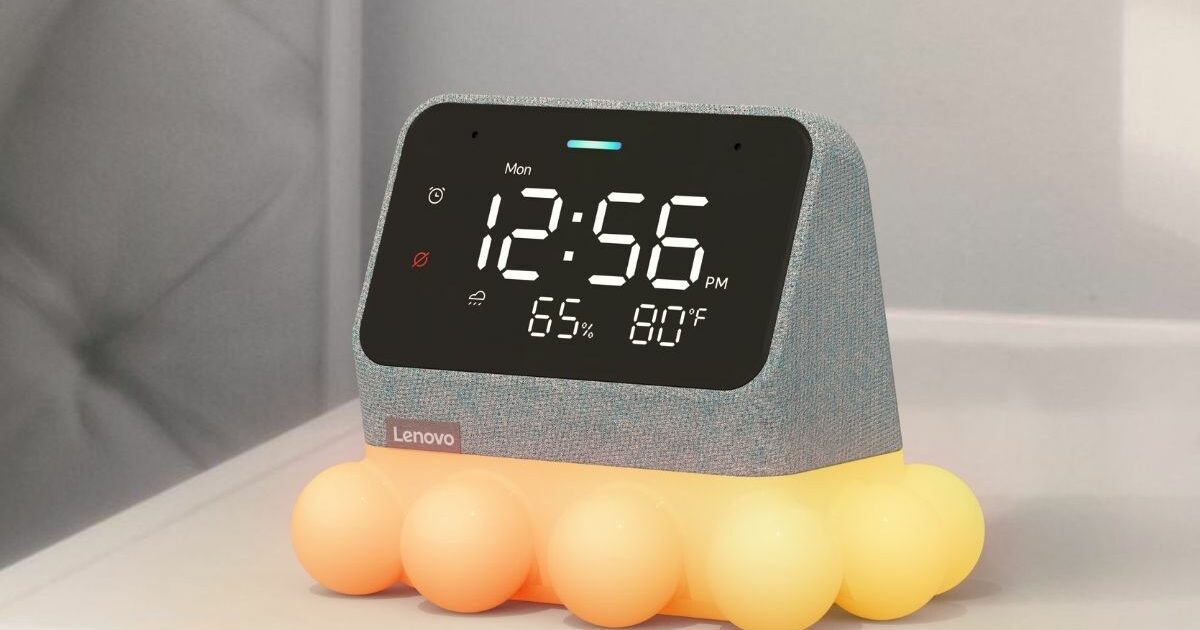 Lenovo Smart Clock Essential Header