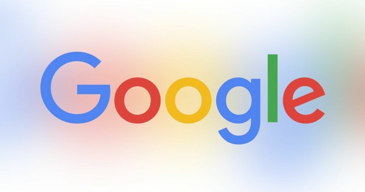 Google Logo 2022 Header Blurred Background