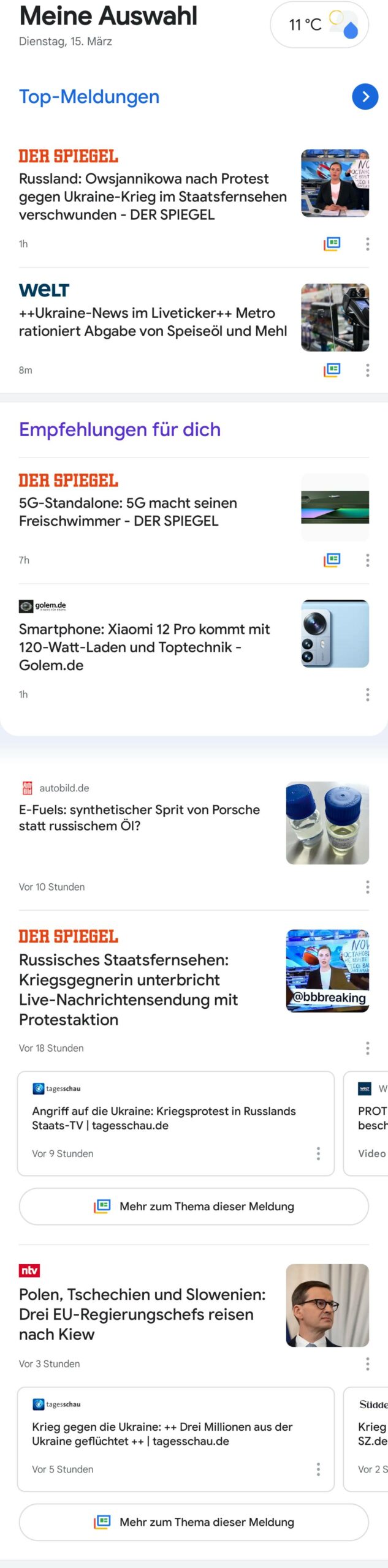 Google News: Android-App Erhält Neues Design