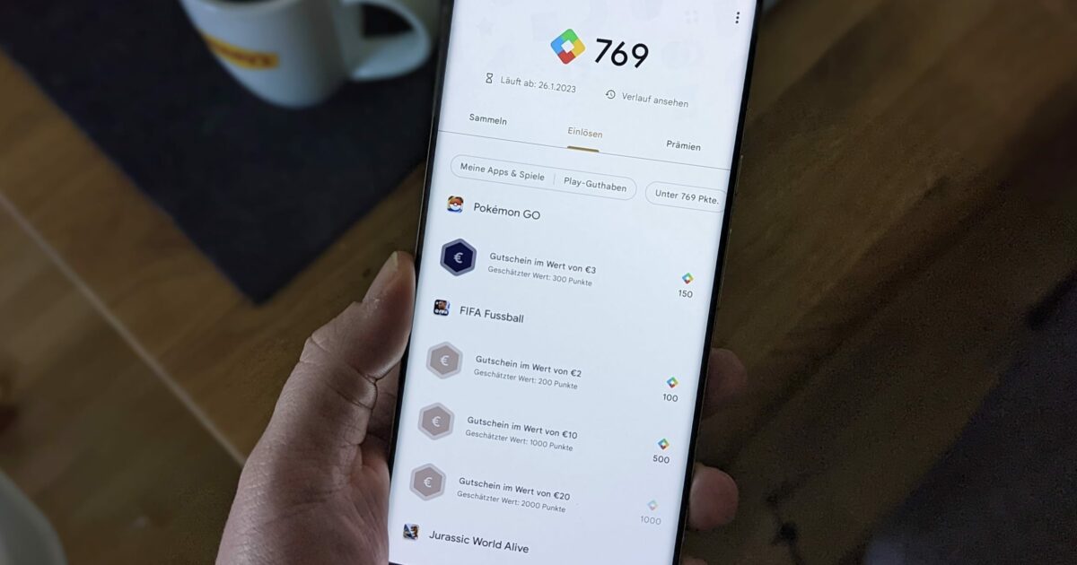 Google Play Points Head