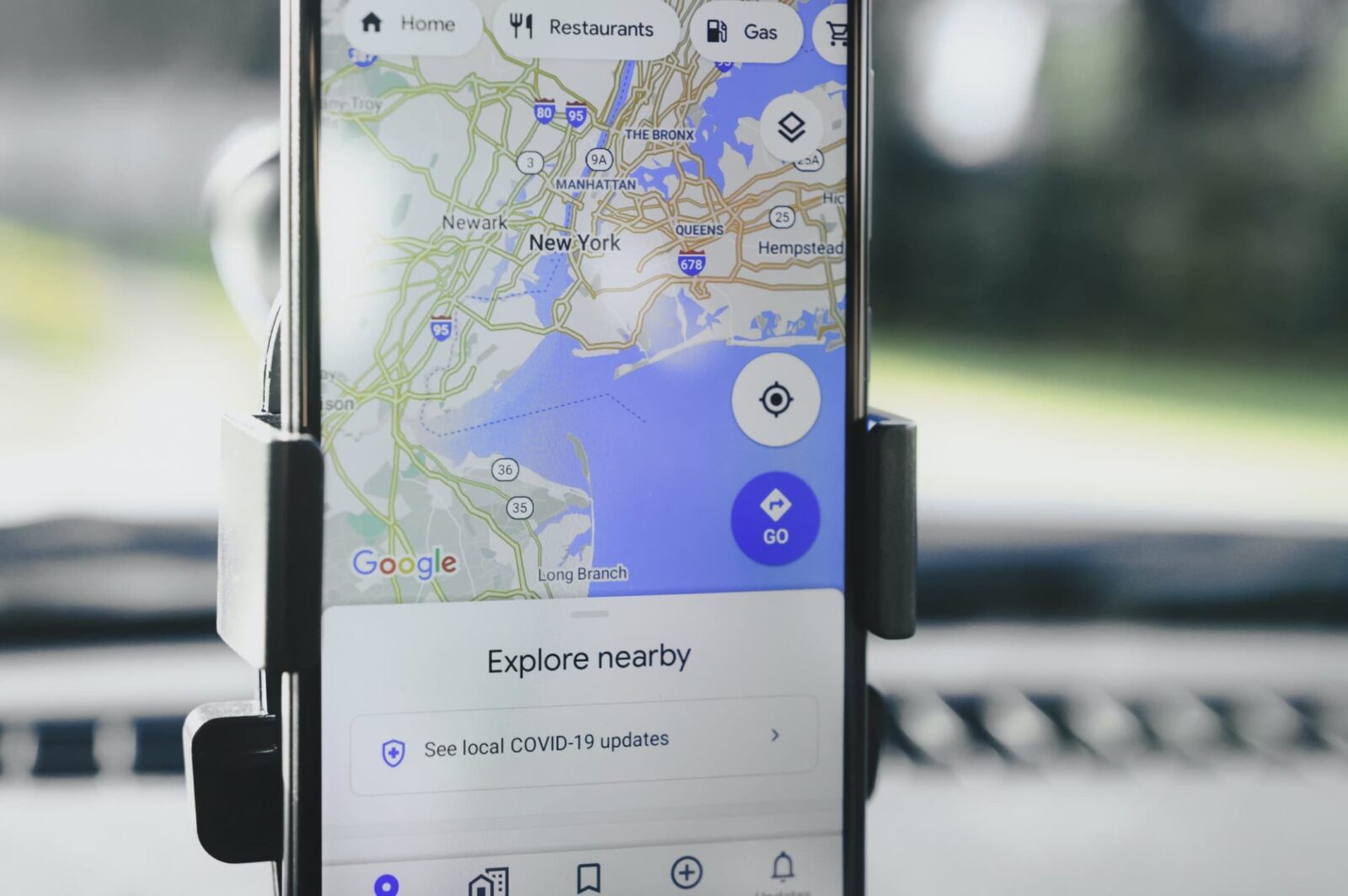 Google Maps Android App Hero