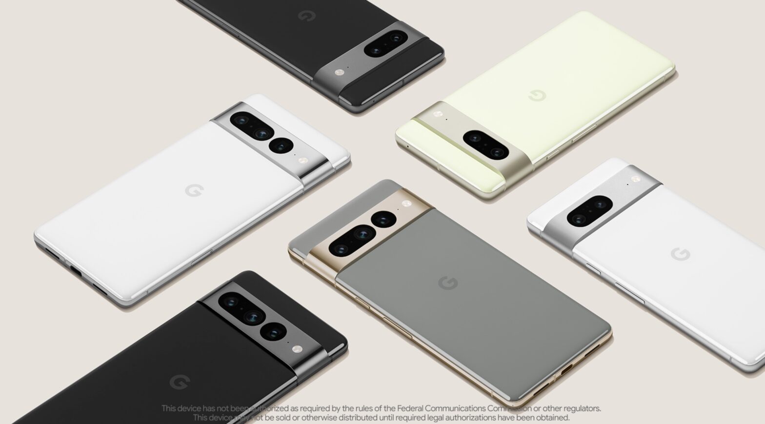 Google Pixel 7 Farben