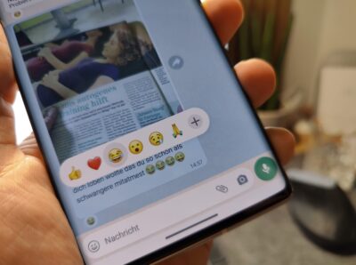 Whatsapp Emoji Reaktionen