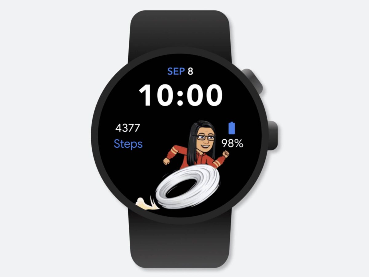 Bitmoji Wear Os Watchface